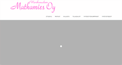 Desktop Screenshot of matkamies.net
